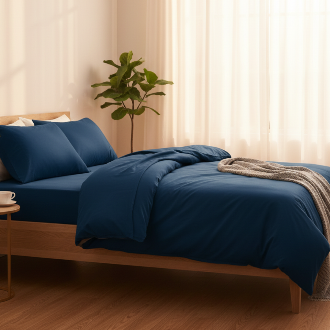 LUMIREO®-Bettwäsche Set Eukalyptus
