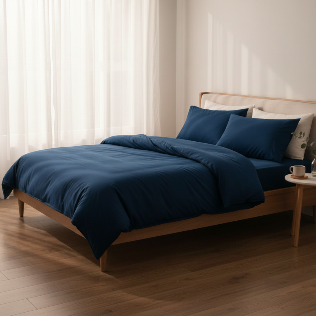 LUMIREO®-Bettwäsche Set Eukalyptus